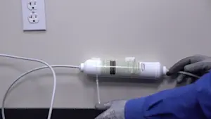 Install an inline filter