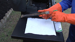 How to clean a gas grill video