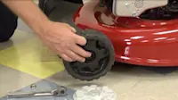 article image for How to change a lawn mower wheel video