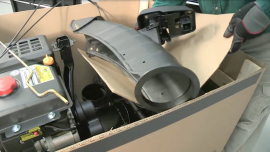 How to assemble a snowblower video