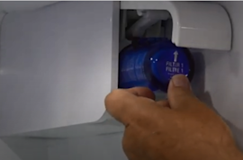 How to replace Whirlpool refrigerator water filter EDR1RXD1 (EveryDrop Type 1)