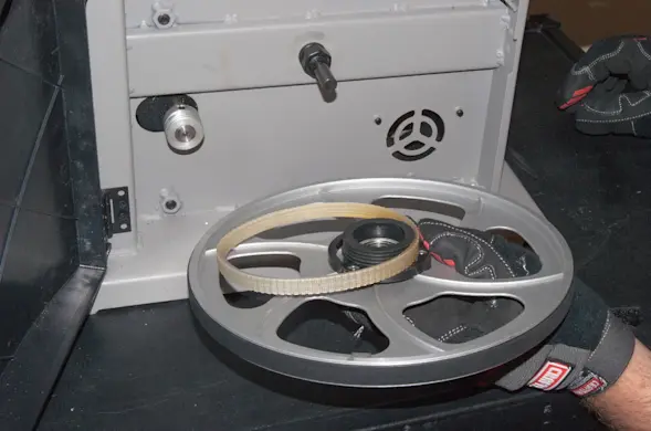 PHOTO: Pull the wheel off.