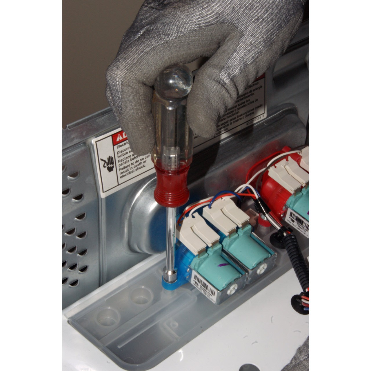 How To Replace A Water Inlet Valve On A Vertical Modular Top Load