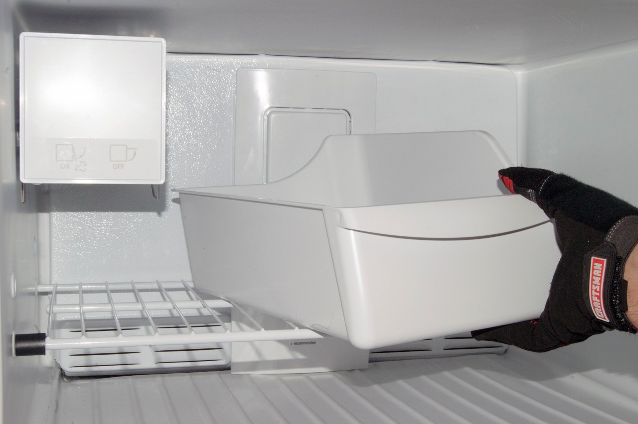Ice Maker Installation (12 cubic foot top mount) 