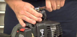 How to tune up a grass line trimmer video