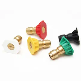 Choosing the correct spray tip for a pressure washer