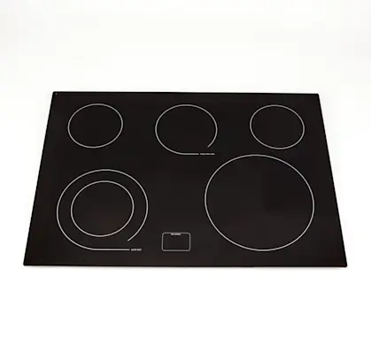 How to replace the glass top on an electric cooktop