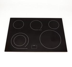 How to replace the glass top on an electric cooktop