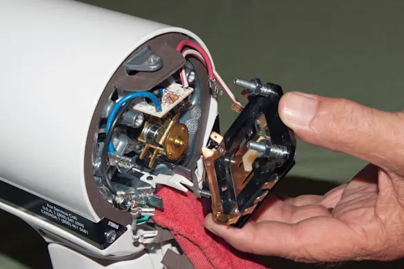 PHOTO: Reinstall the control plate.