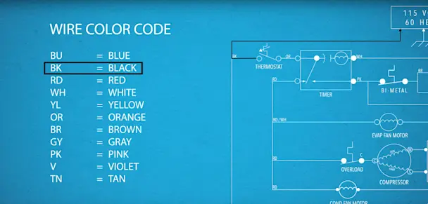 sears parts direct image for How to read a wiring schematic video