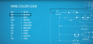 How to read a wiring schematic.