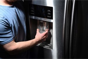 How to replace the water filter in a Gibson refrigerator.