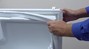 How to fix a fridge door seal