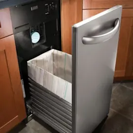 Preventing trash compactor odors