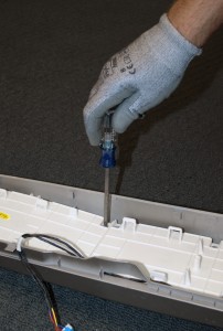PHOTO: Remove the screws that hold the user interface board.