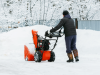 What are the major parts of a snowblower?