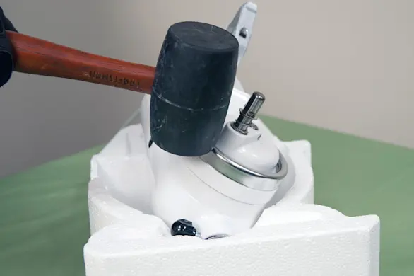 PHOTO: Reinstall the drip ring.
