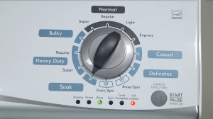 How to calibrate a washer after a repair.