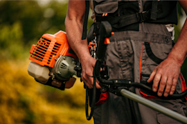 Line trimmer: Preventing fuel vapor lock in hot summer conditions