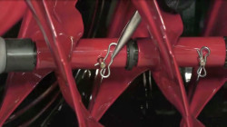 How to lubricate a snowblower auger shaft video