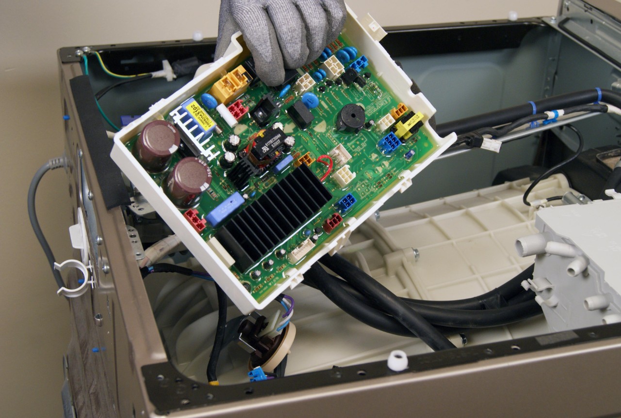How To Replace The Machine Control Board In A Front Load