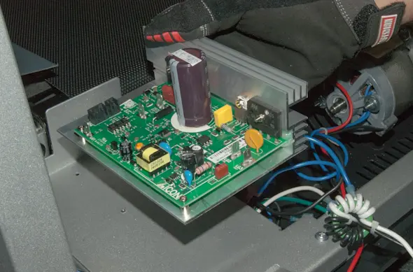 PHOTO: Remove the motor controller.
