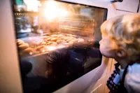 article image for How to clean the glass inside an oven door video