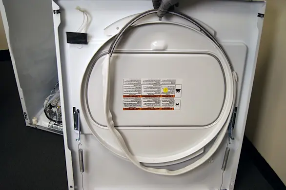 PHOTO: Remove the drum felt seal.