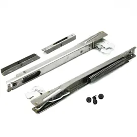 How to replace oven door hinges on a gas range