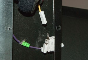 PHOTO: Pull off the switch wires.