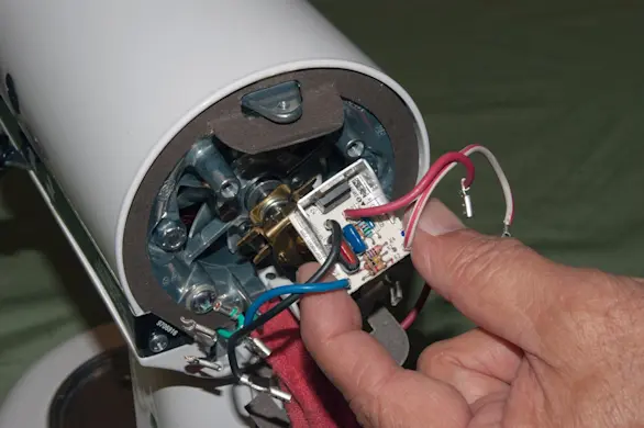 PHOTO: Remove the phase control board.