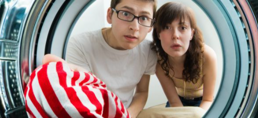 What are the main parts of a clothes dryer?