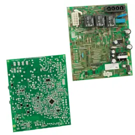 How to replace a dispenser core control board in a side-by-side refrigerator