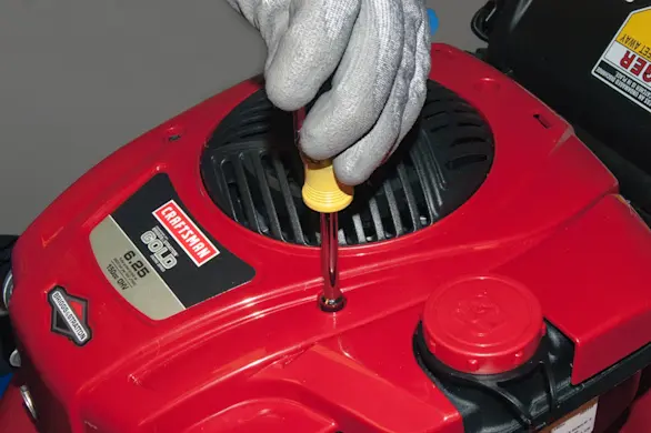 PHOTO: Reinstall the blower housing.