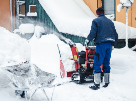 How to position drift cutters on a snowblower