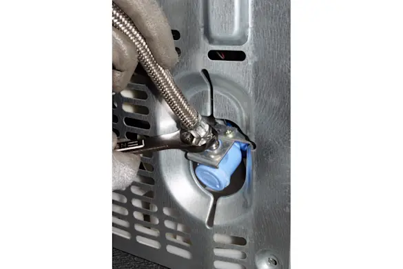 PHOTO: Disconnect the water supply line.