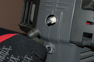 Reattach the spark plug wire.