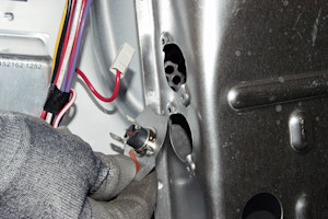 Remove the thermal cut-off fuse.