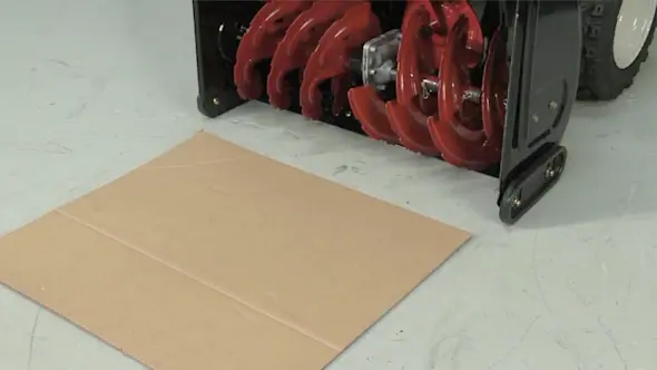 PHOTO: Lay down cardboard.