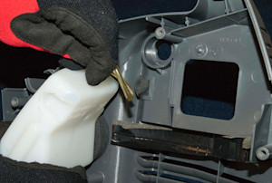 Remove the fuel tank.