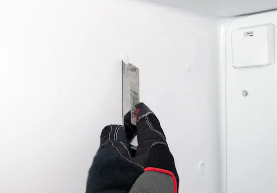PHOTO: Pry out the plastic hole plug.