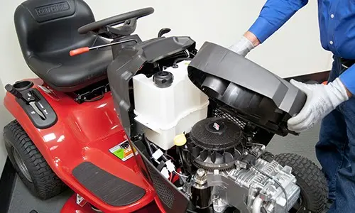 PHOTO: Lift off the blower housing.