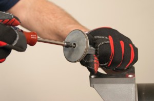 PHOTO: Reinstall the piston cap and Torx screw.