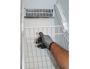 PHOTO: Remove the freezer basket.