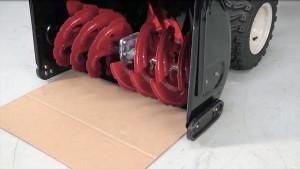 How to replace snowblower skid shoes video.