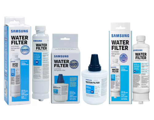 How to change the water filter in a Samsung refrigerator