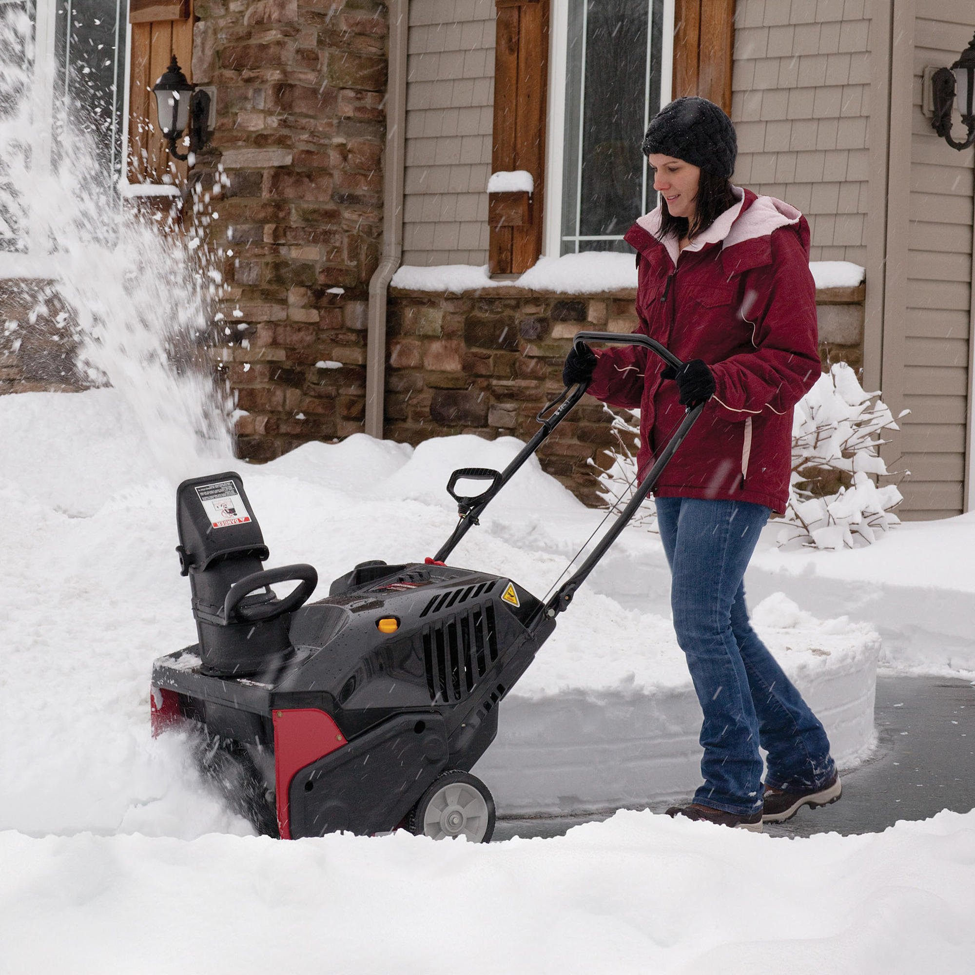 How to make my snowblower throw snow farther