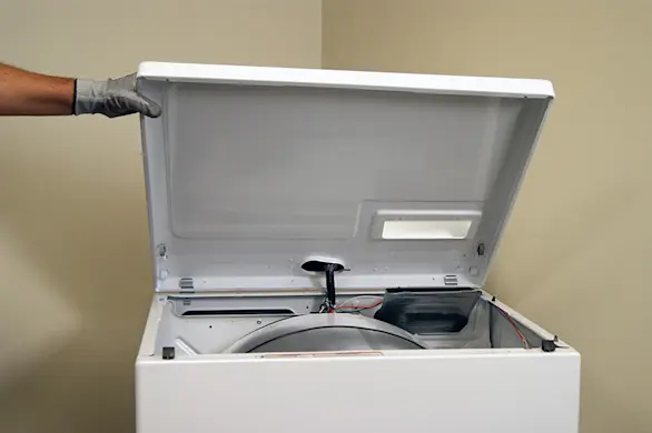 PHOTO: Lift the top panel.