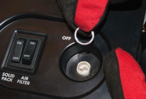 PHOTO: Remove the mounting nut.