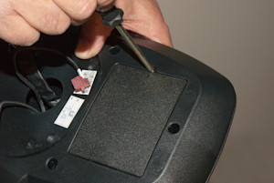 Reinstall the battery cover.